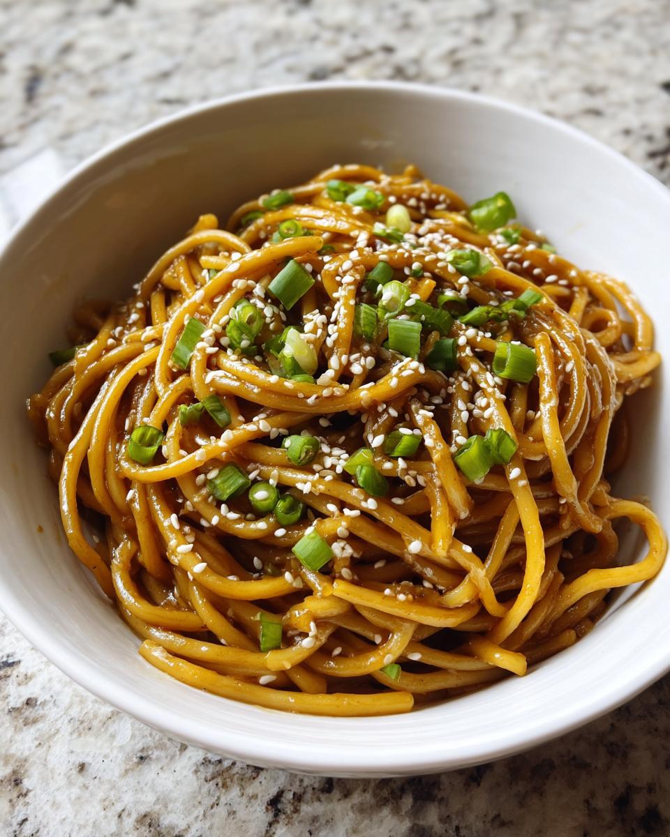 15-Minute Sesame Ginger Noodles - detail 3