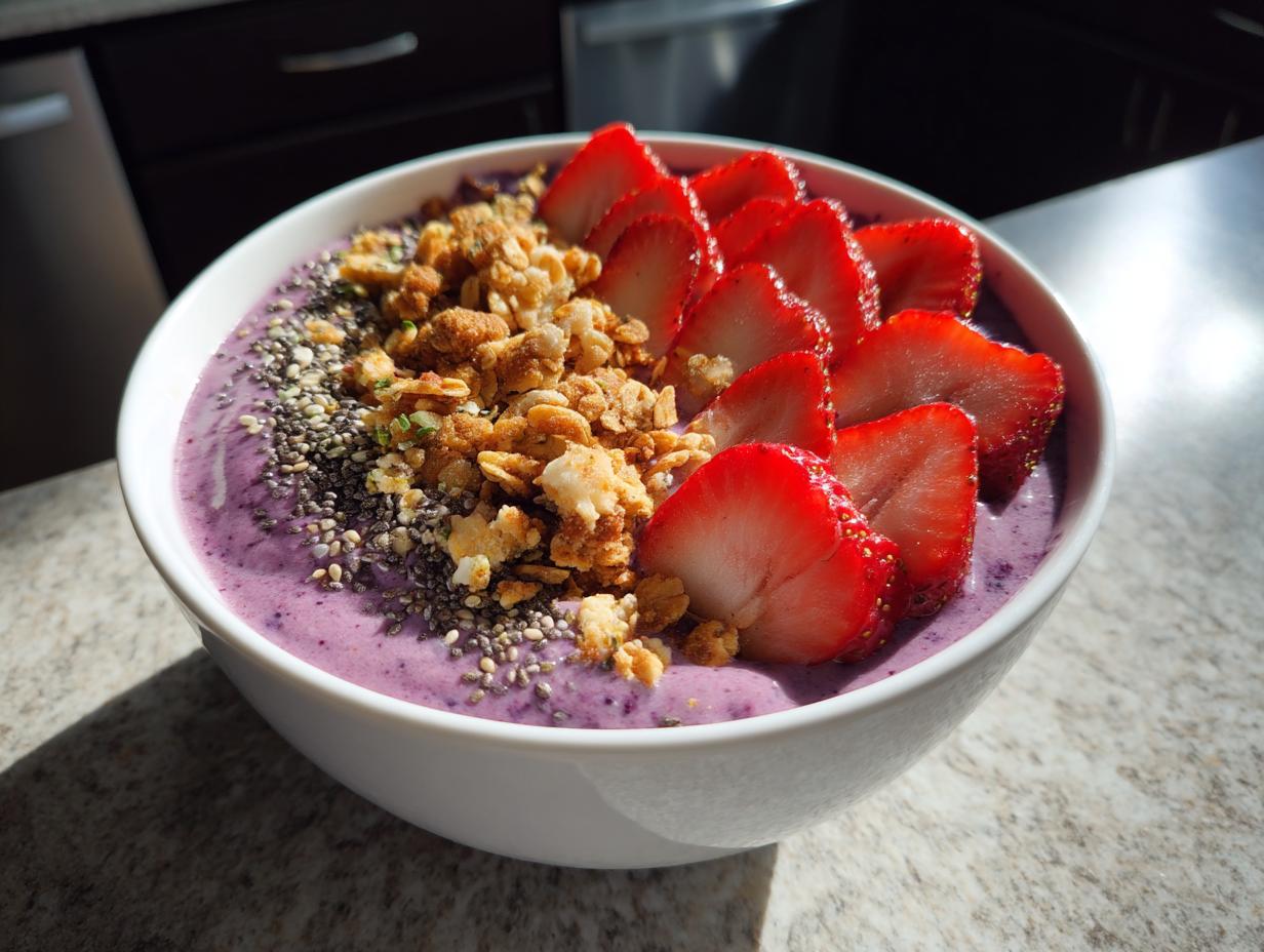5-Minute Acai Bowl Recipe That Tastes Like Heaven