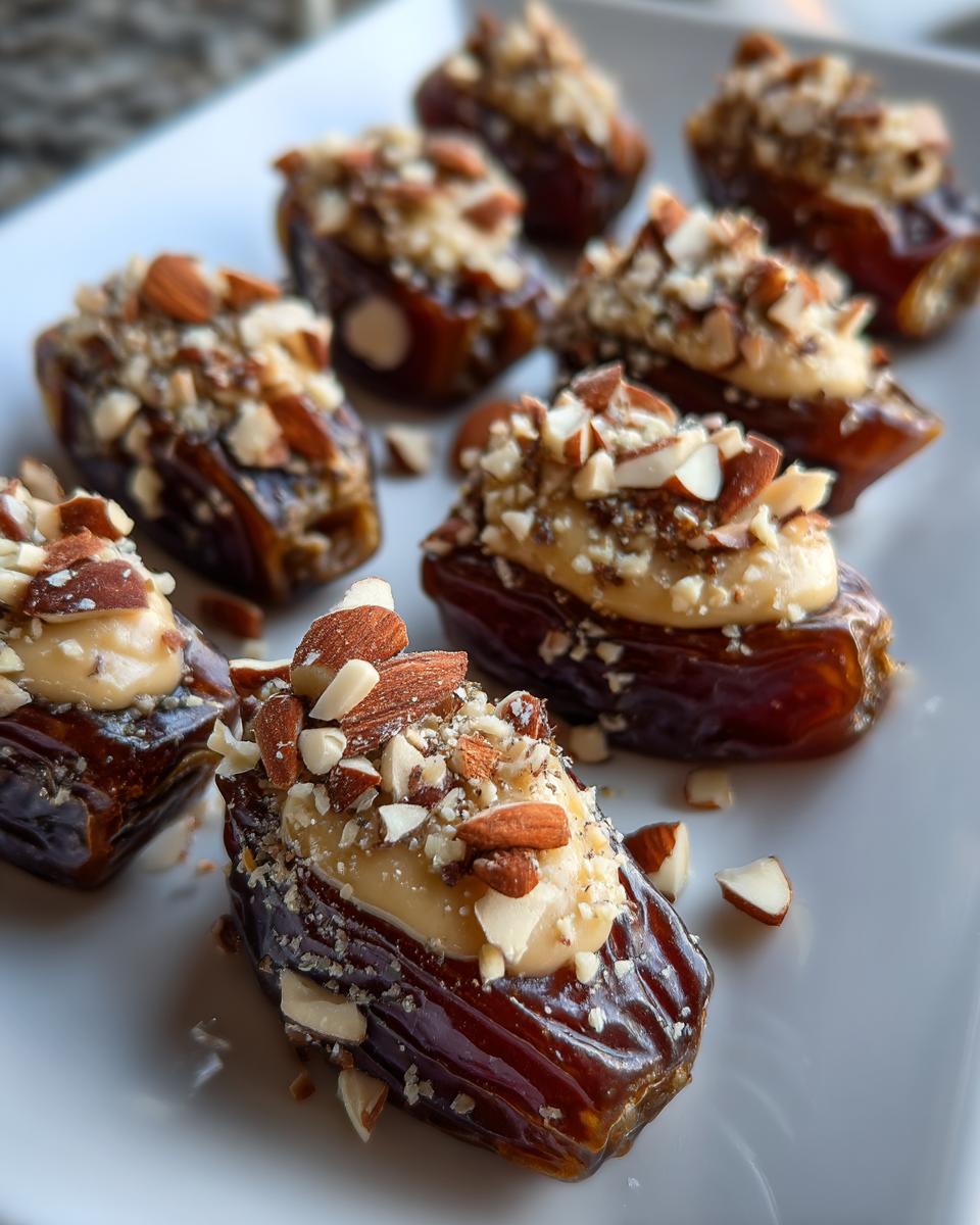 Almond Butter Stuffed Dates - detail 1