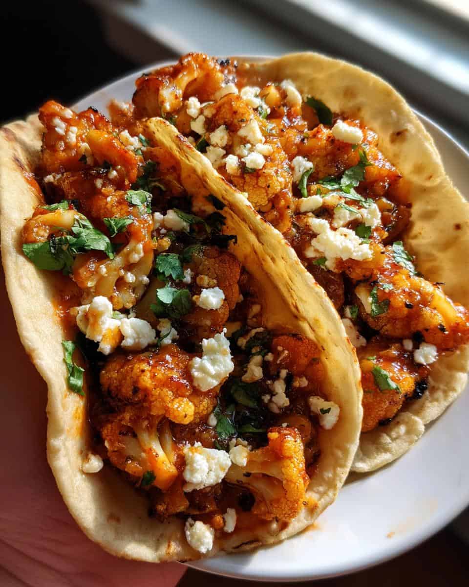 Cauliflower Tinga Tacos - detail 2