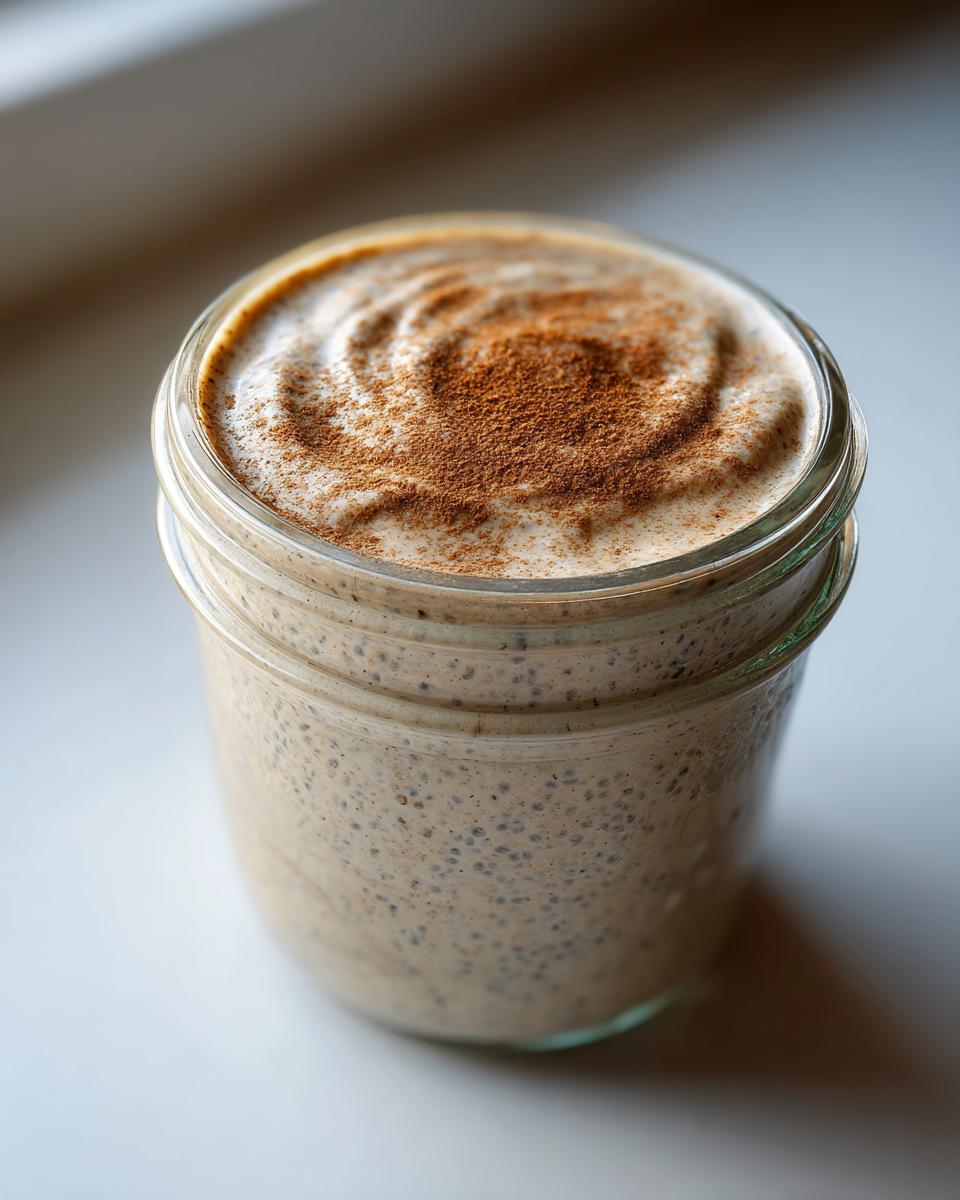 Chai Latte Chia Pudding - detail 2