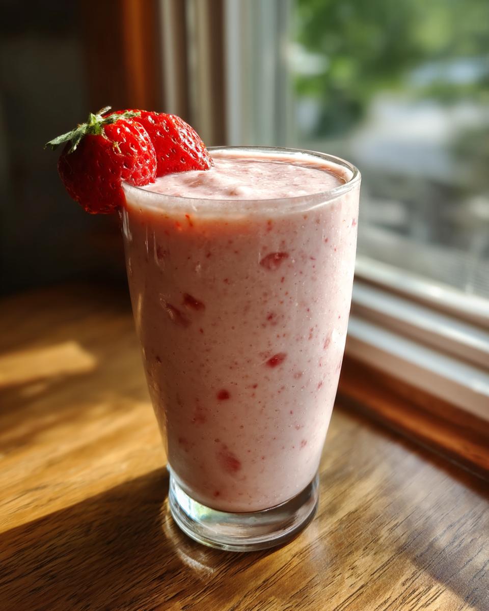 Strawberry Banana Chia Seed Smoothie - detail 1