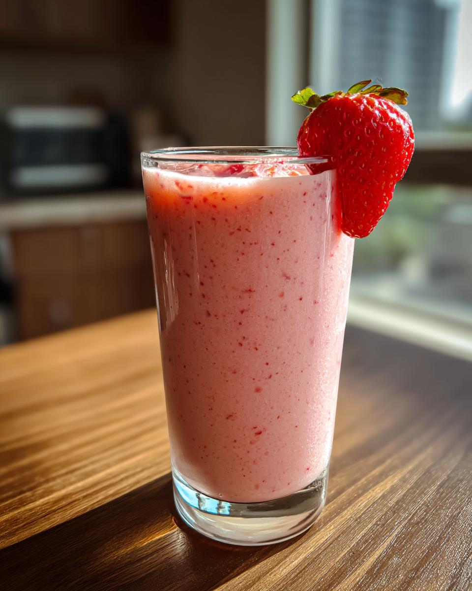 Strawberry Banana Chia Seed Smoothie - detail 3