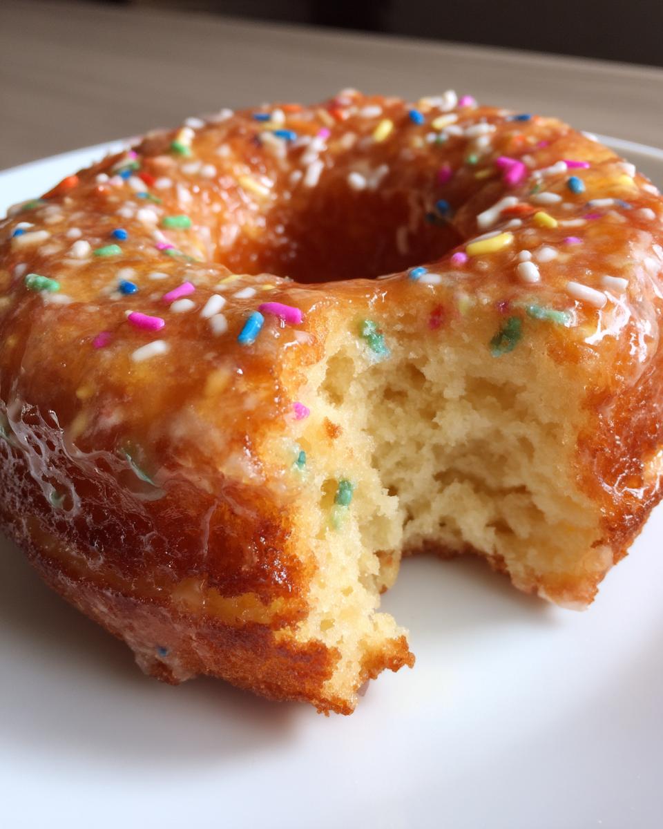 Vegan Cake Batter Donuts - detail 1