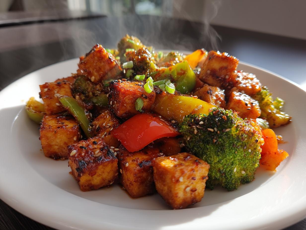 30-Minute Crispy Weeknight Tofu Stir Fry Bliss