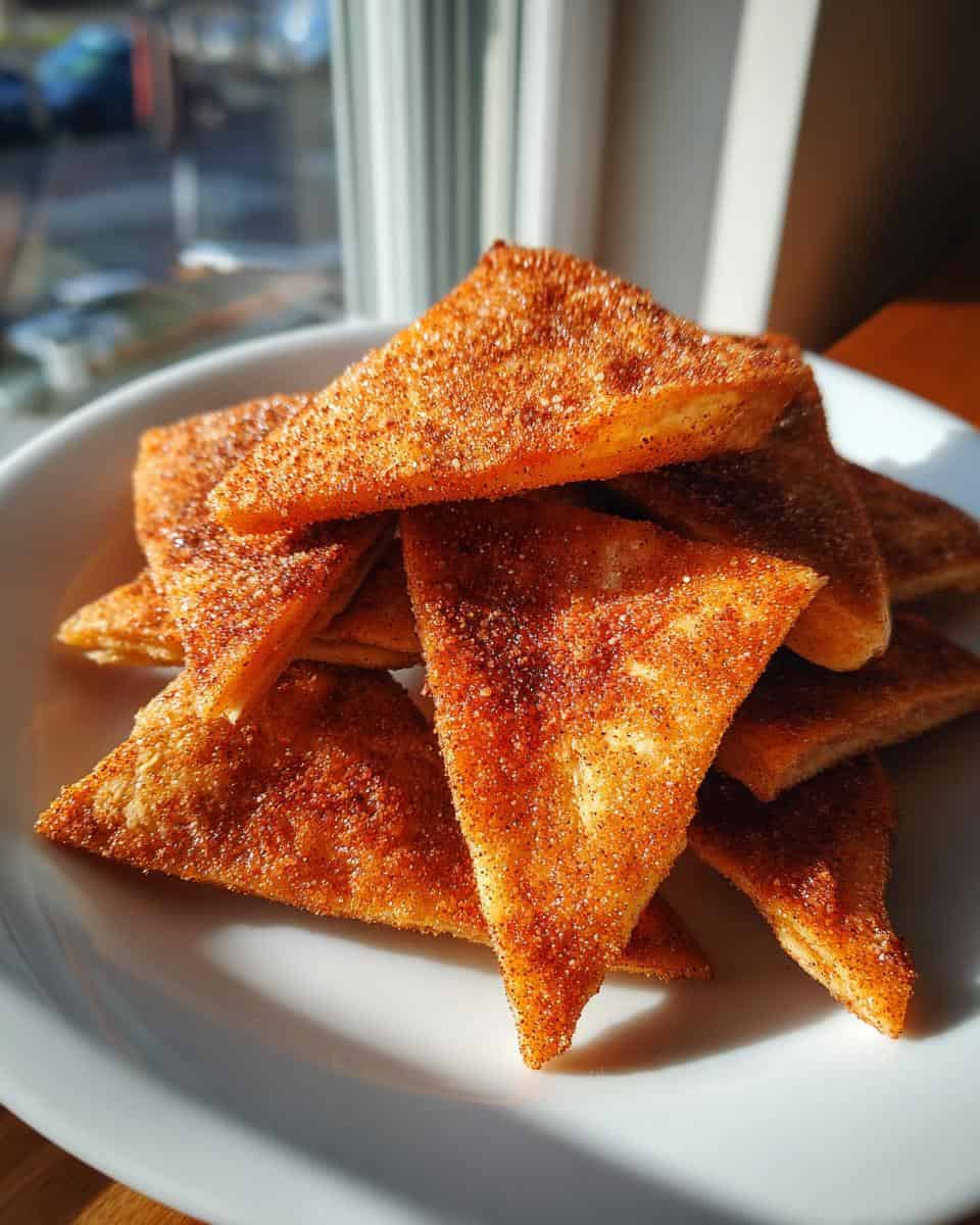 Baked Cinnamon Tortilla Chips - detail 2