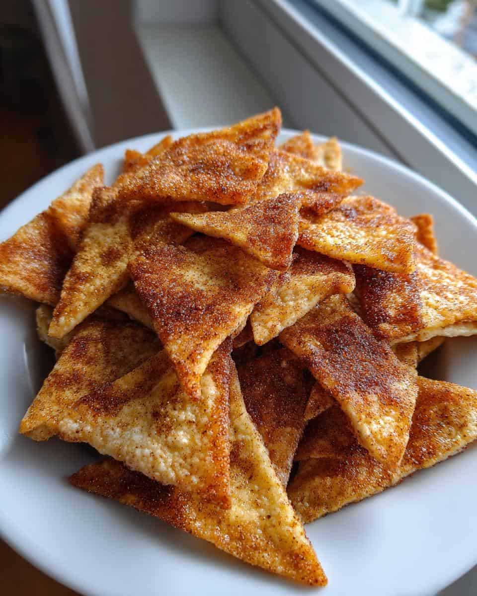 Baked Cinnamon Tortilla Chips - detail 3