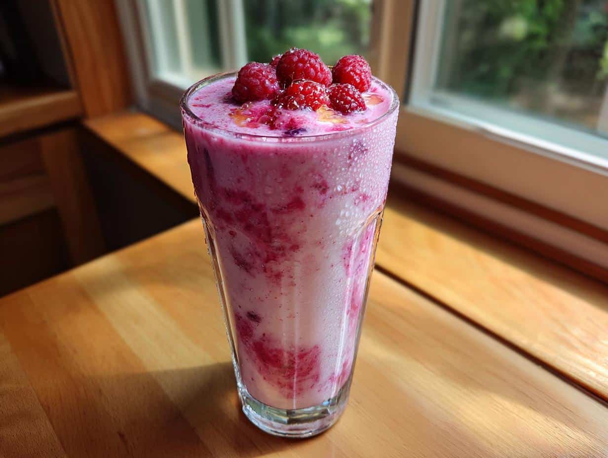 5-Min Berry Kefir Smoothie That Boosts Energy Instantly