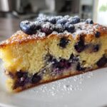 Blueberry Pancake Breakfast Cake
