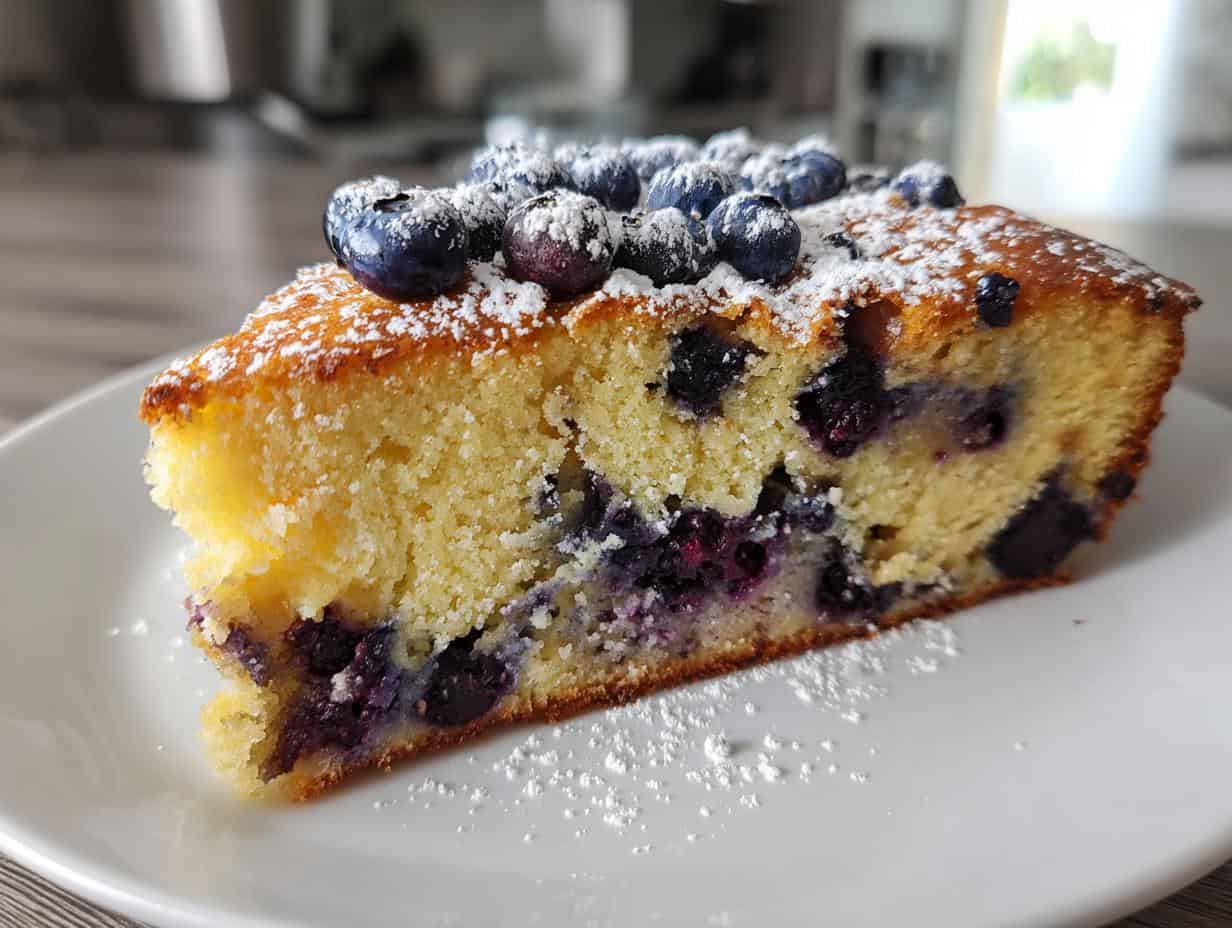 1 Amazing Blueberry Pancake Breakfast Cake You Must Try