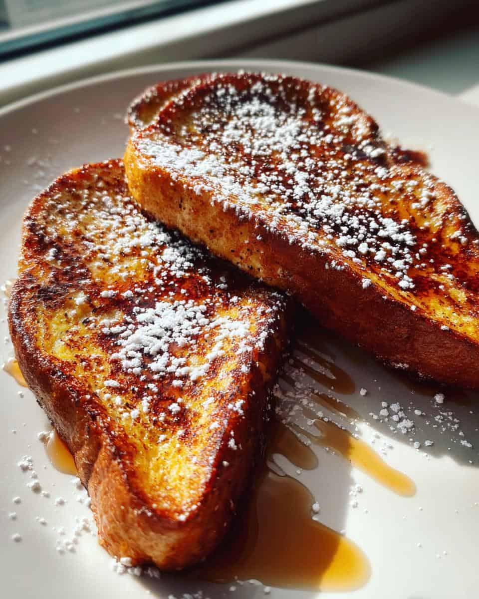 Chocolate-orange French toast - detail 1