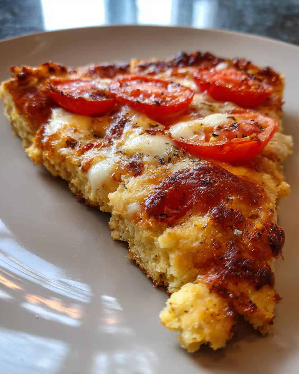 Cottage Cheese Pizza Crust - detail 2