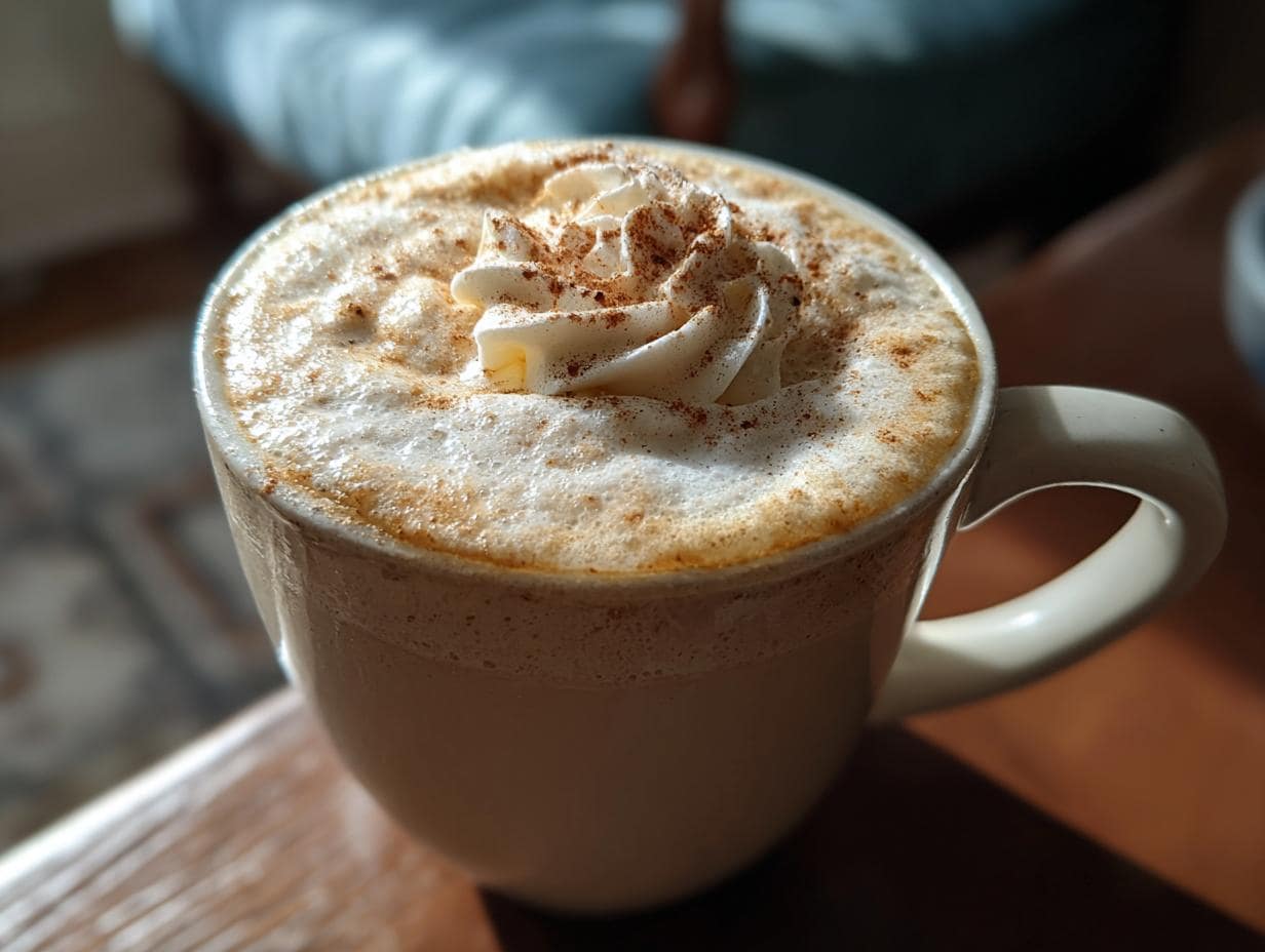 10-Minute Creamy Eggnog Latte Recipe You’ll Crave Forever