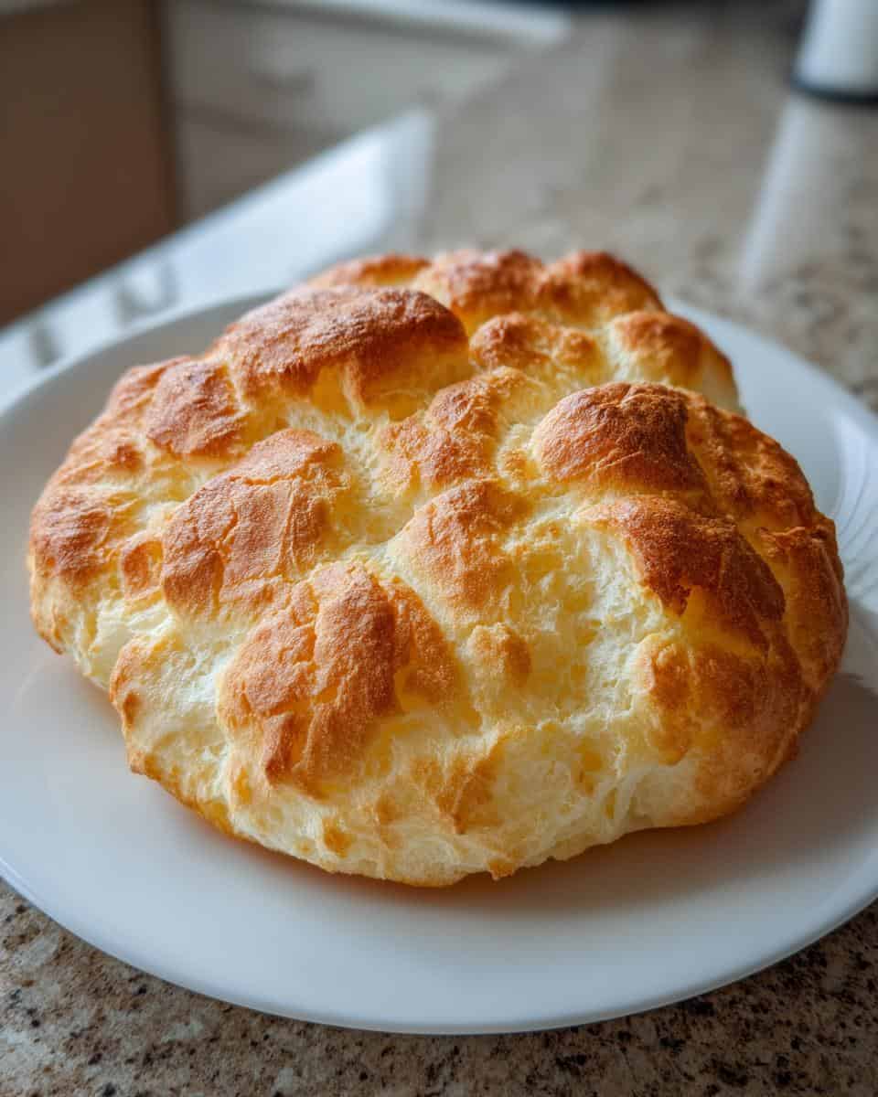 Fluffy Cottage Cheese Cloud Bread - detail 3