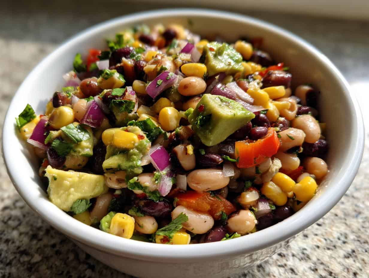 15-Minute Healthy Cowboy Caviar Recipe That Disappears Fast