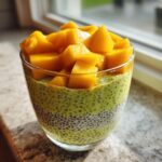 Mango Matcha Chia Pudding