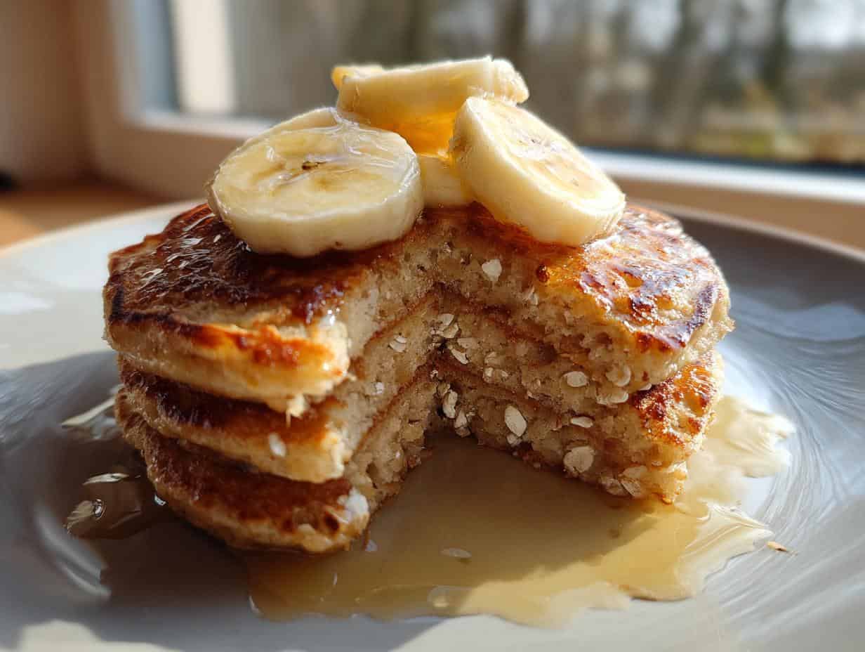 20g protein pancakes with banana – Fluffy & Guilt-Free in 5 Minutes
