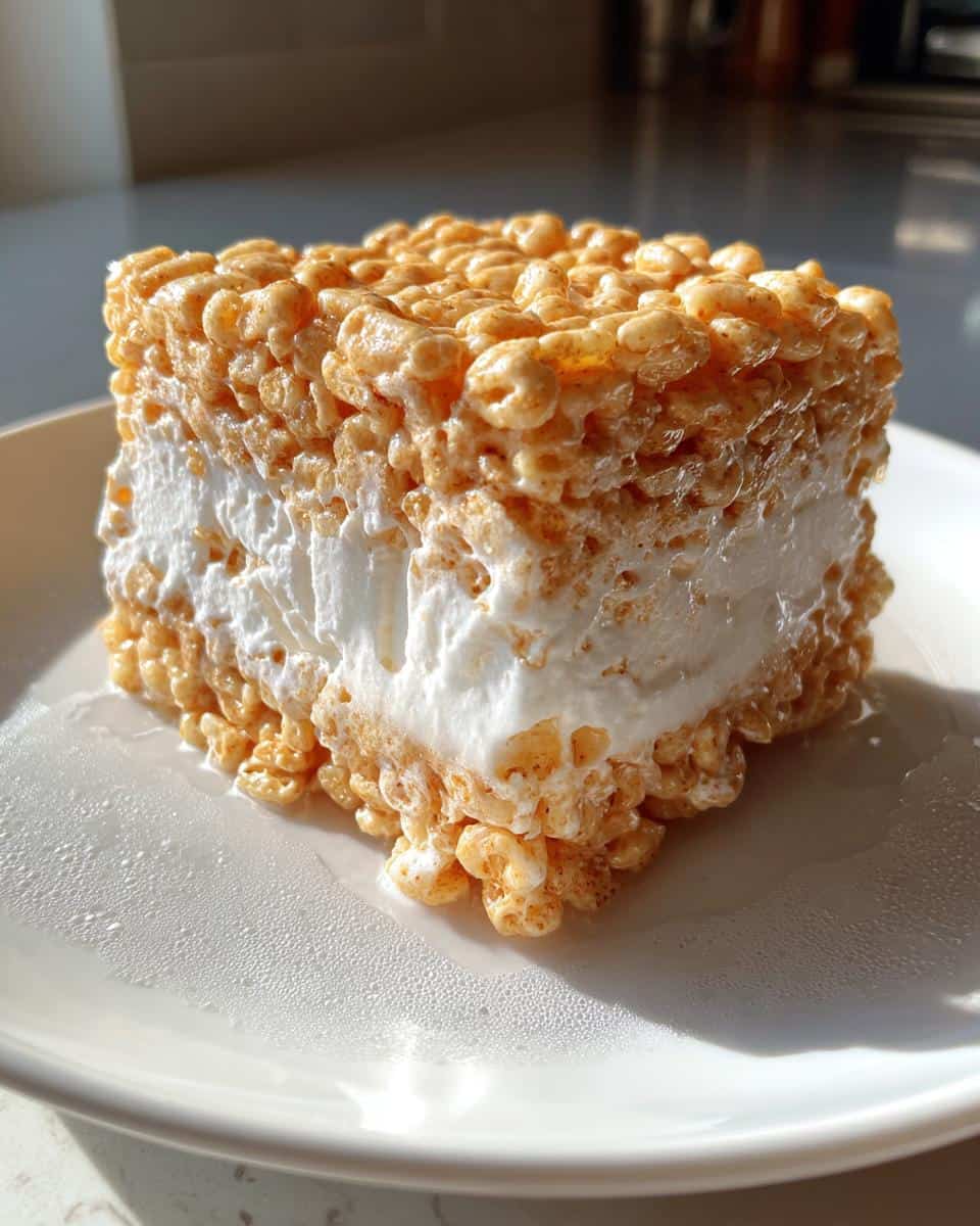 Rice Krispie Ice Cream - detail 1