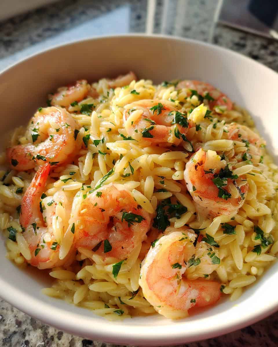 Shrimp Orzo Recipe - detail 1