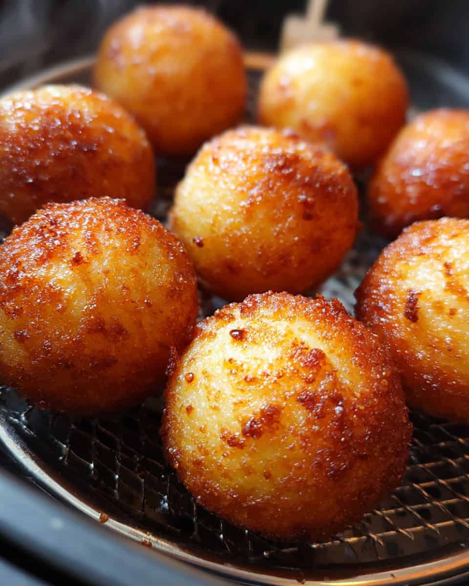 air-fryer-protein-donut-holes.jpg Air Fried High Protein Pumpkin Spice Donut Holes