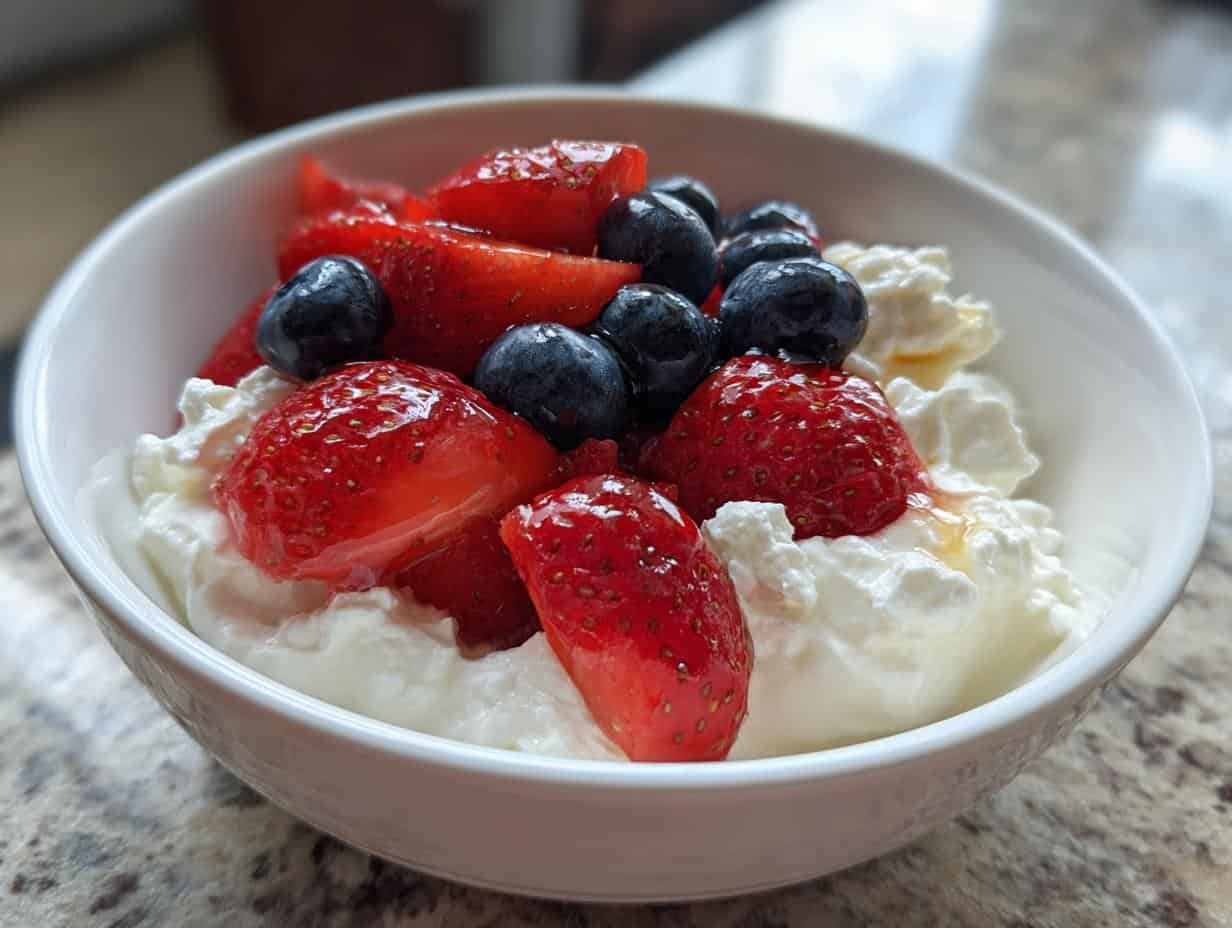 cottage cheese dessert recipe