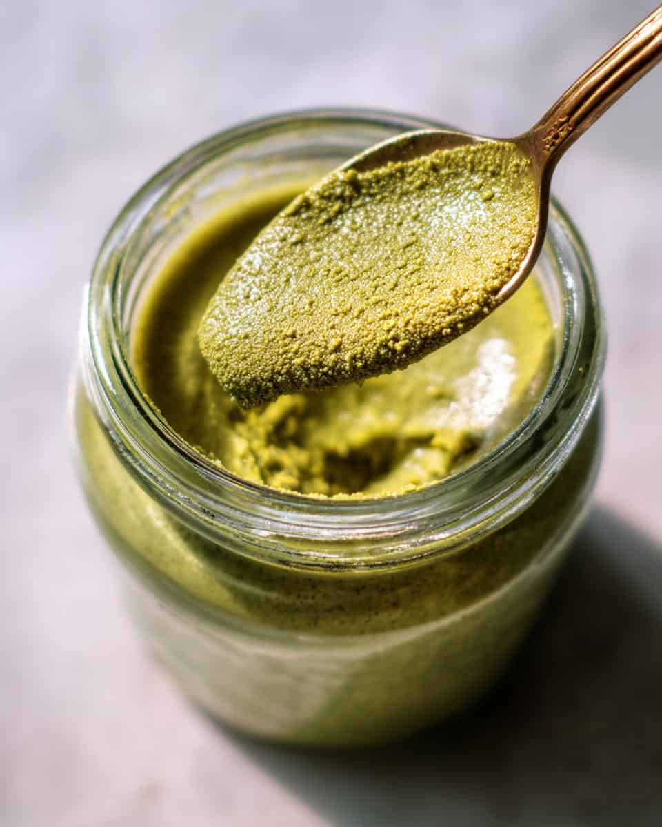 pistachio butter - detail 2
