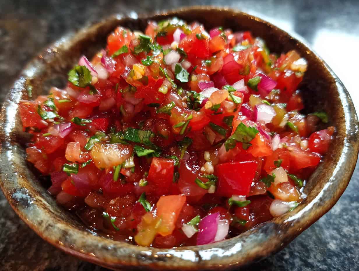 Fiery 10-Minute Salsa Using Red Jalapeños Recipe
