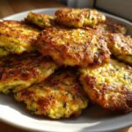 5-Ingredient Zucchini Fritters Recipe in 2025 | Recipes, Vegetable recipes, Zuchinni recipes