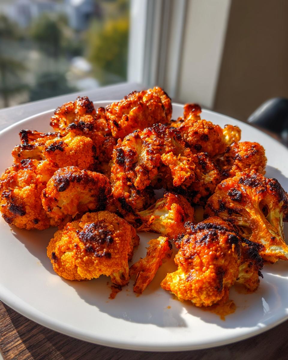Air Fryer Buffalo Cauliflower - detail 1