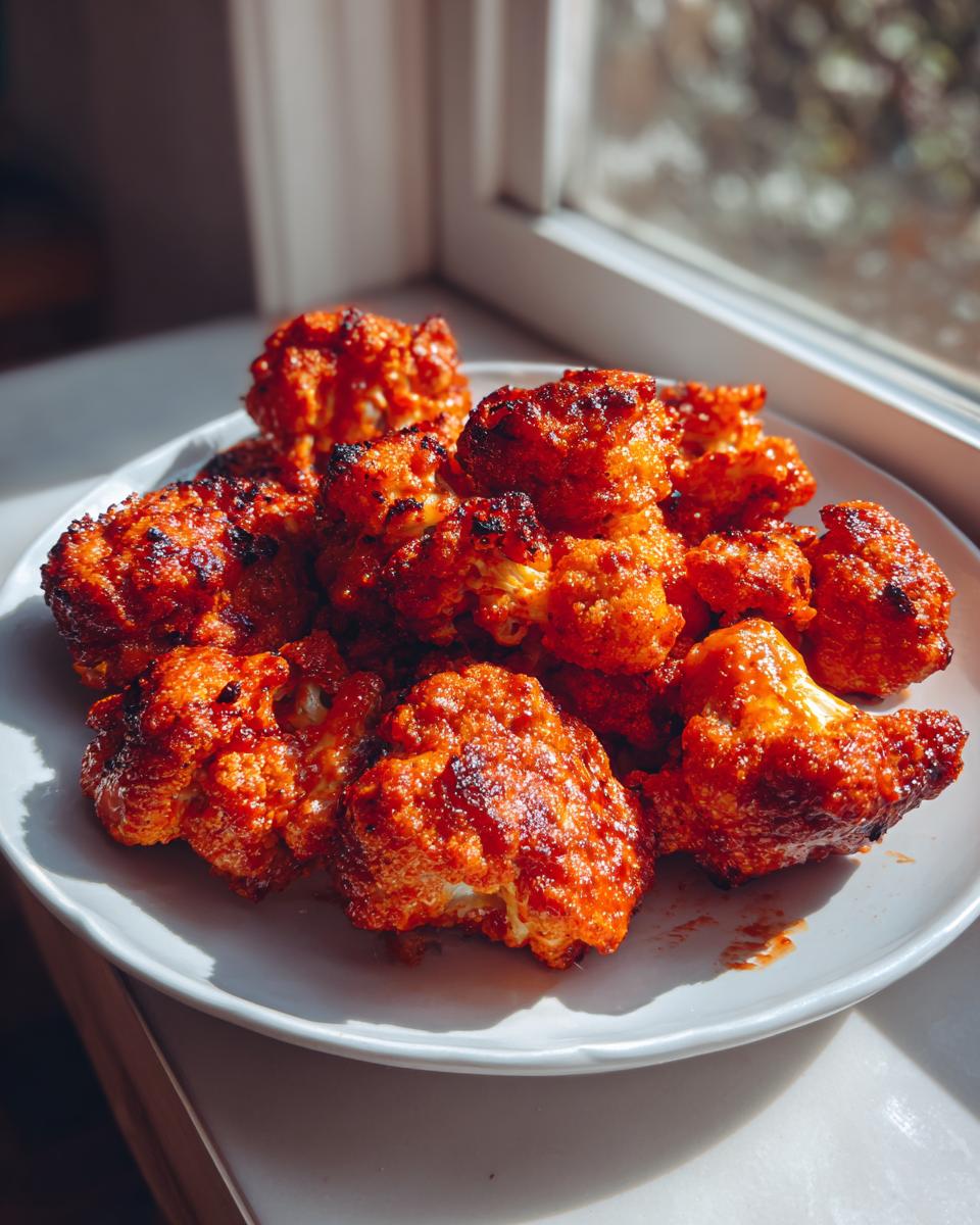 Air Fryer Buffalo Cauliflower - detail 3