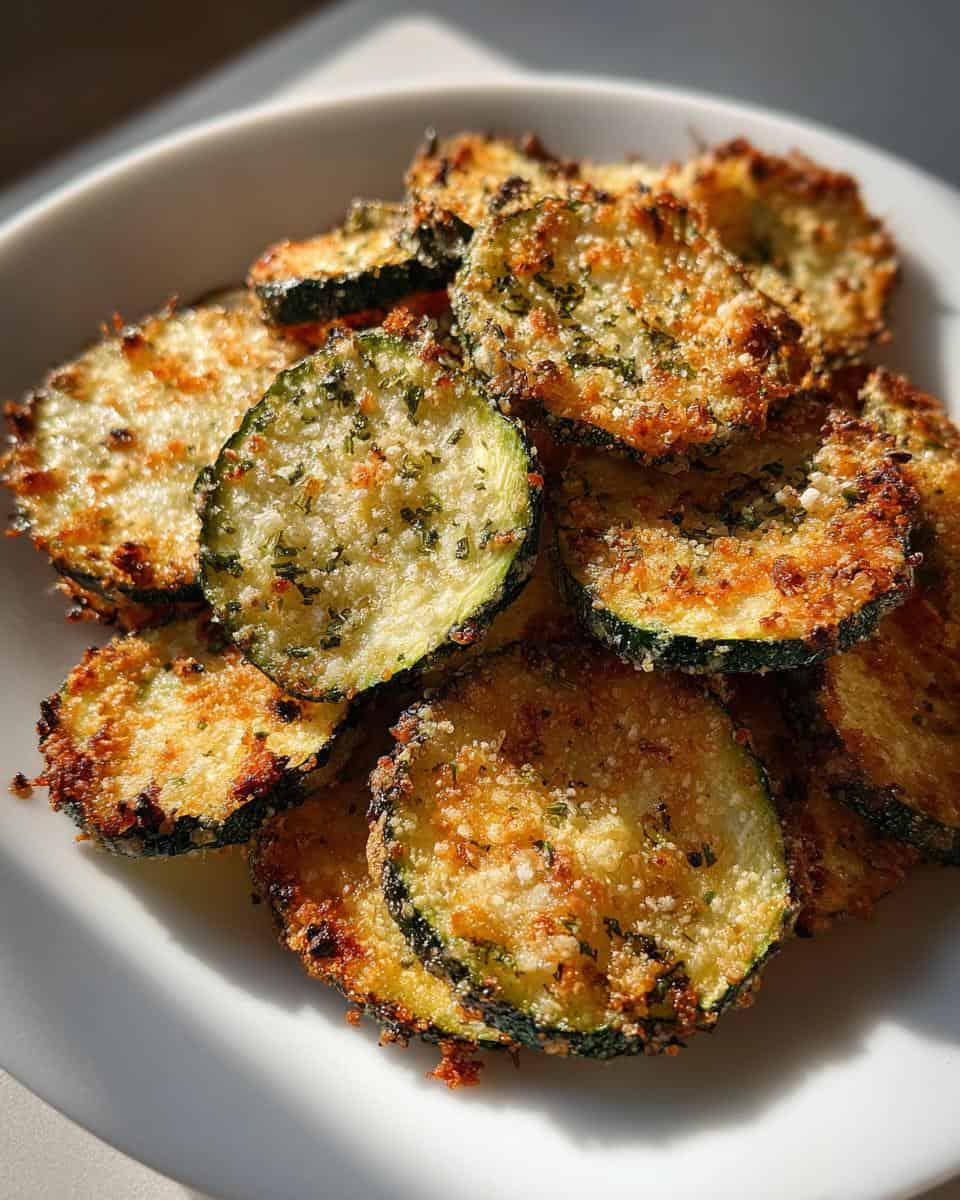 Air Fryer Zucchini Chips - detail 1