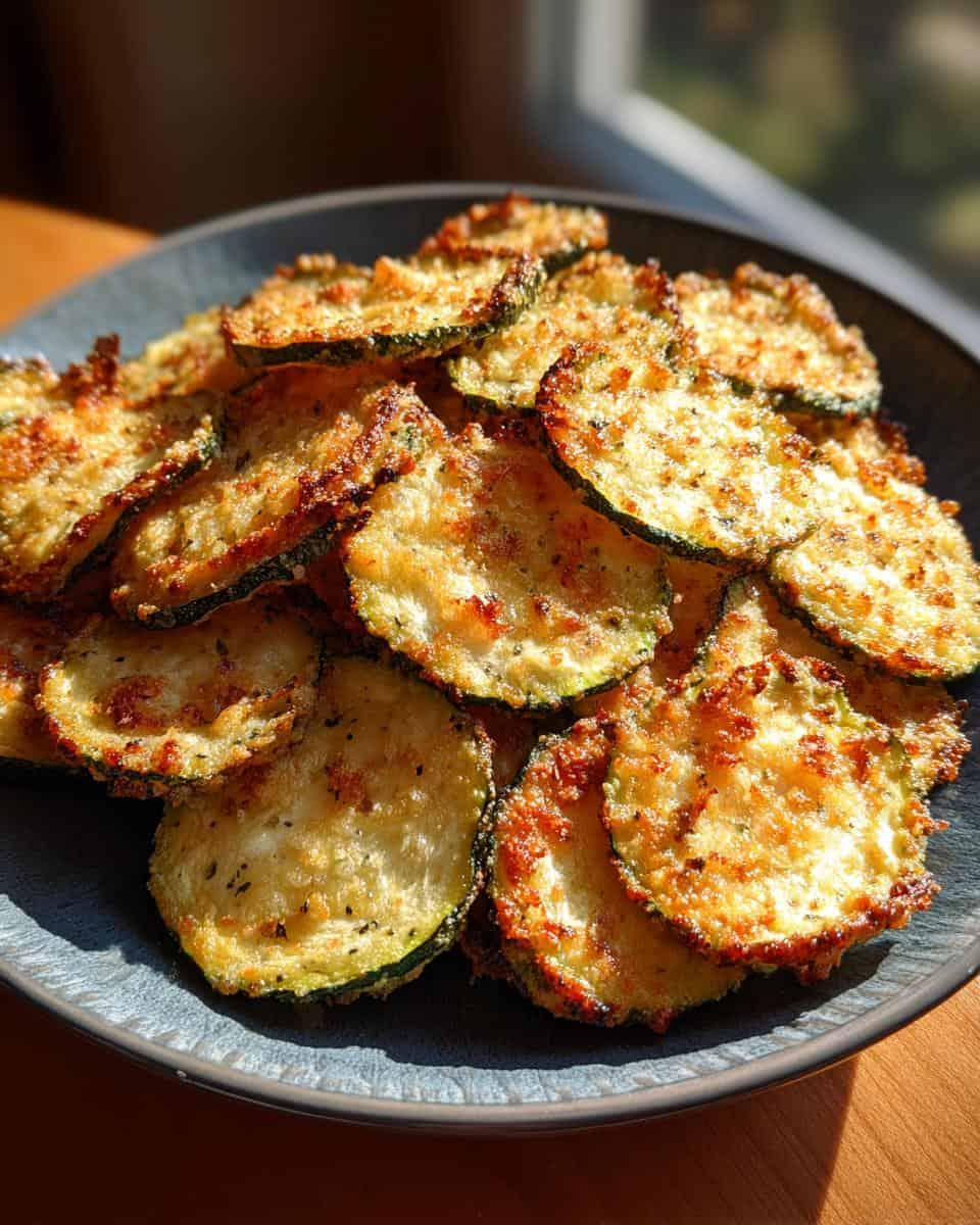 Air Fryer Zucchini Chips - detail 2