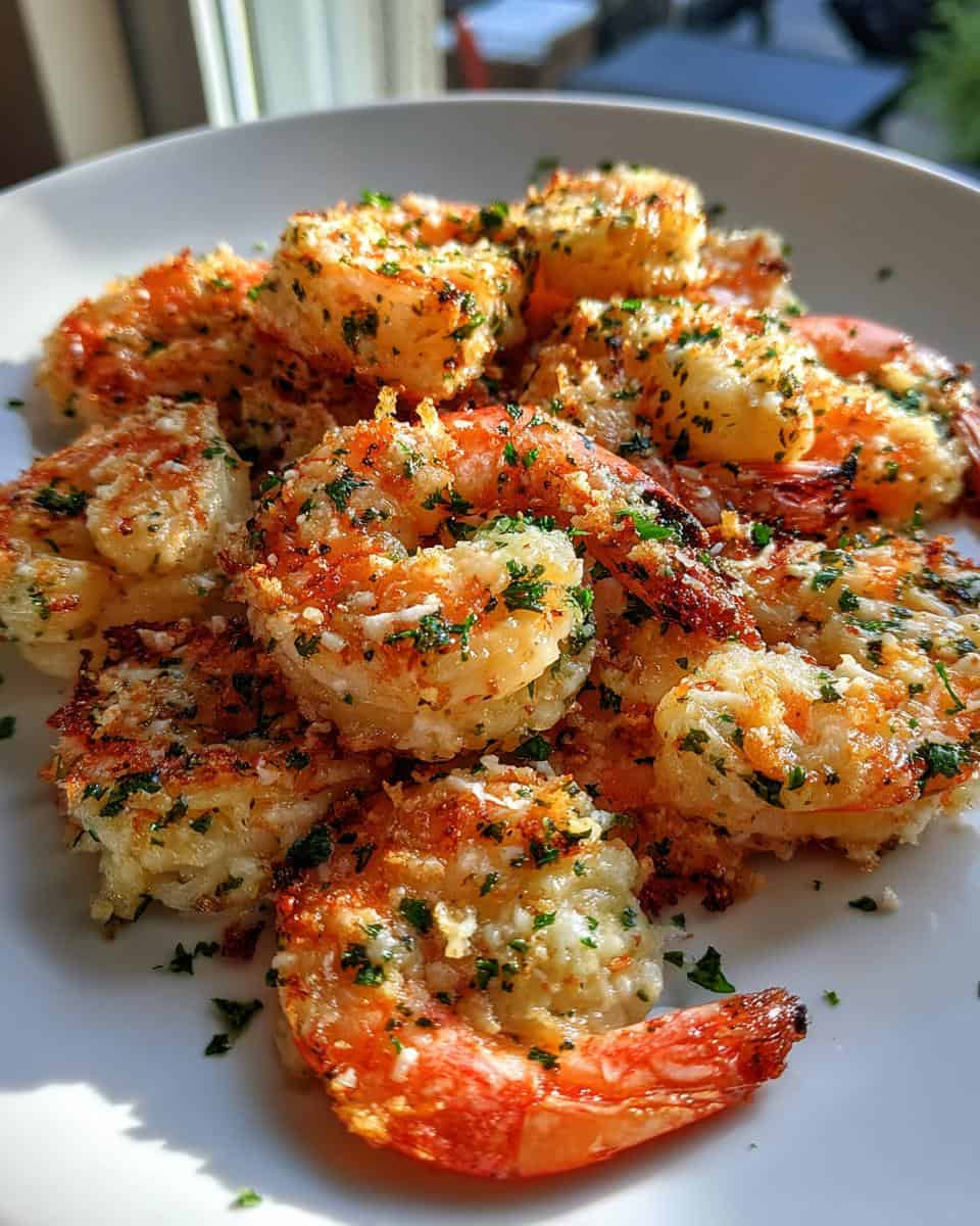 Baked Garlic Parmesan Shrimp - detail 1
