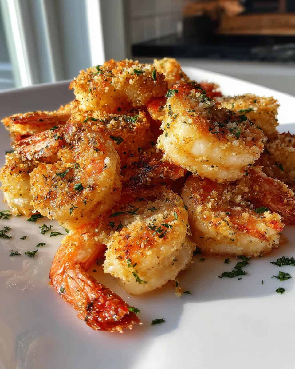 Baked Garlic Parmesan Shrimp - detail 3