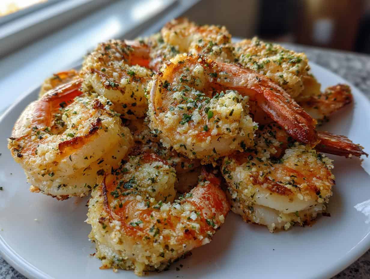 Baked Garlic Parmesan Shrimp