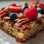 Baked Protein Oats for Clean Eating Mornings