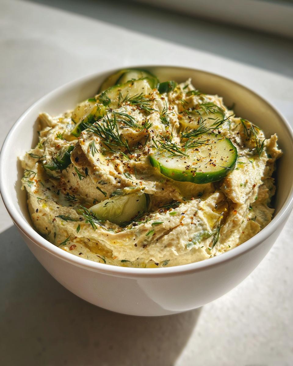 Best Dill Pickle Hummus - detail 1