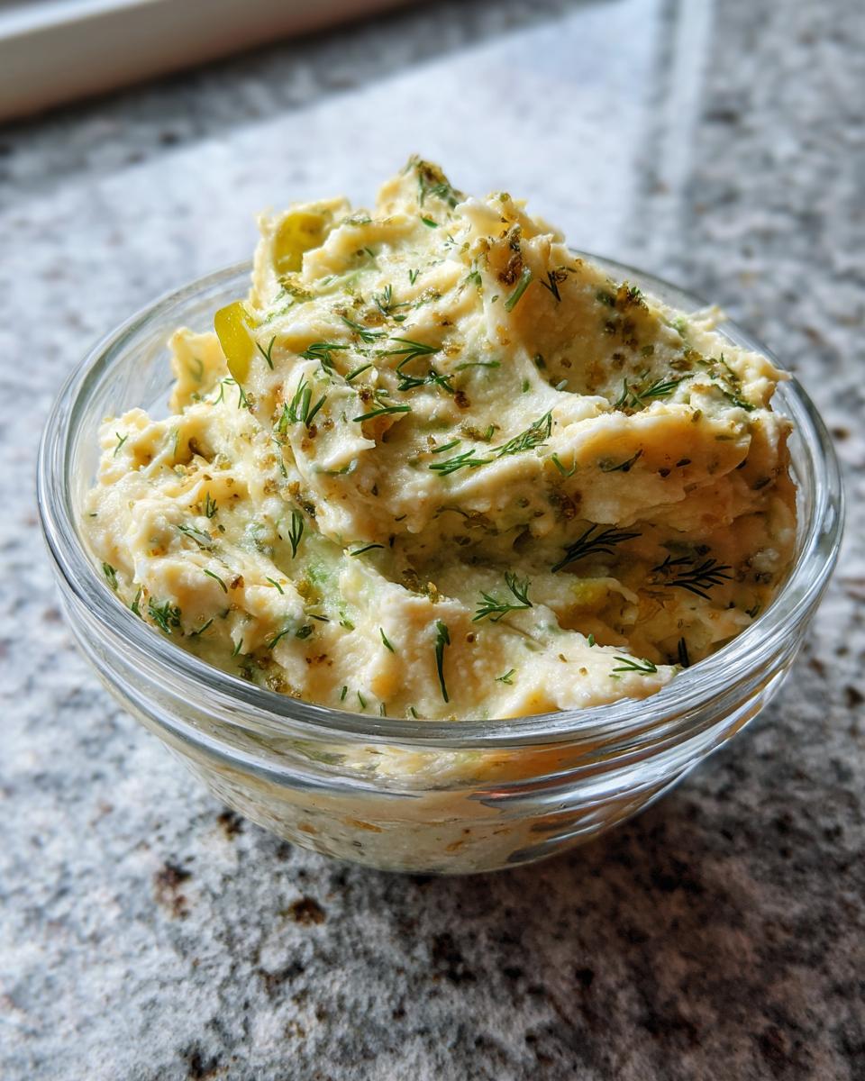 Best Dill Pickle Hummus - detail 3