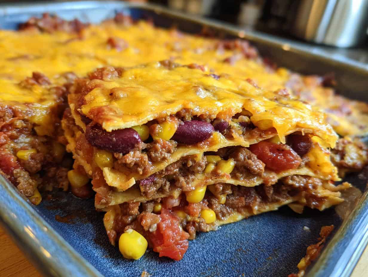 Cattle Drive Casserole Recipe: 3 Layers of Amazing
