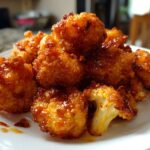 Cauliflower Buffalo Bites {with video}