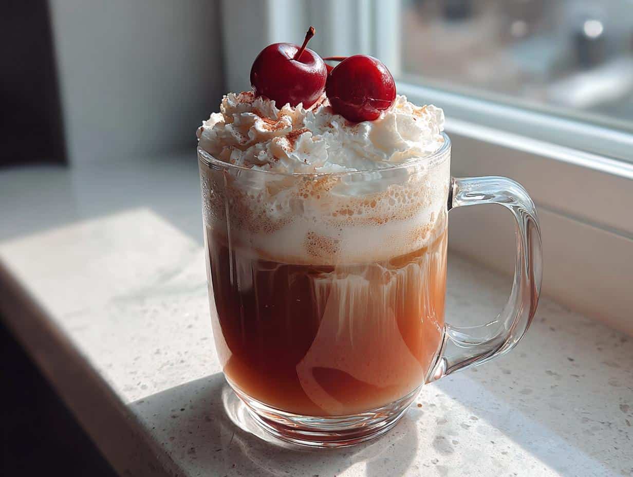 Heavenly Cherry Earl Grey Milk Tea in Just 5 Mins