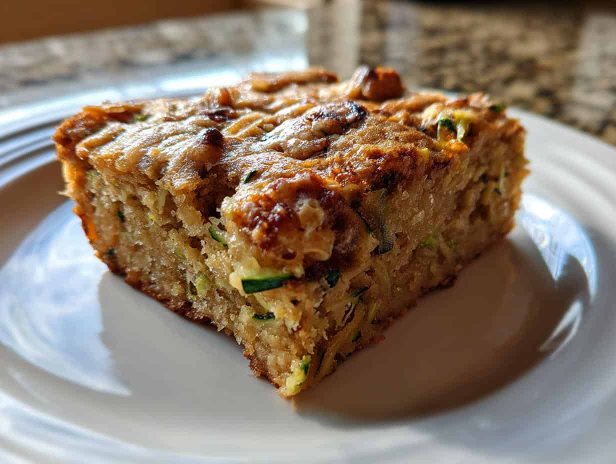 Unbelievable Chewy Butterscotch Zucchini Blondies Recipe