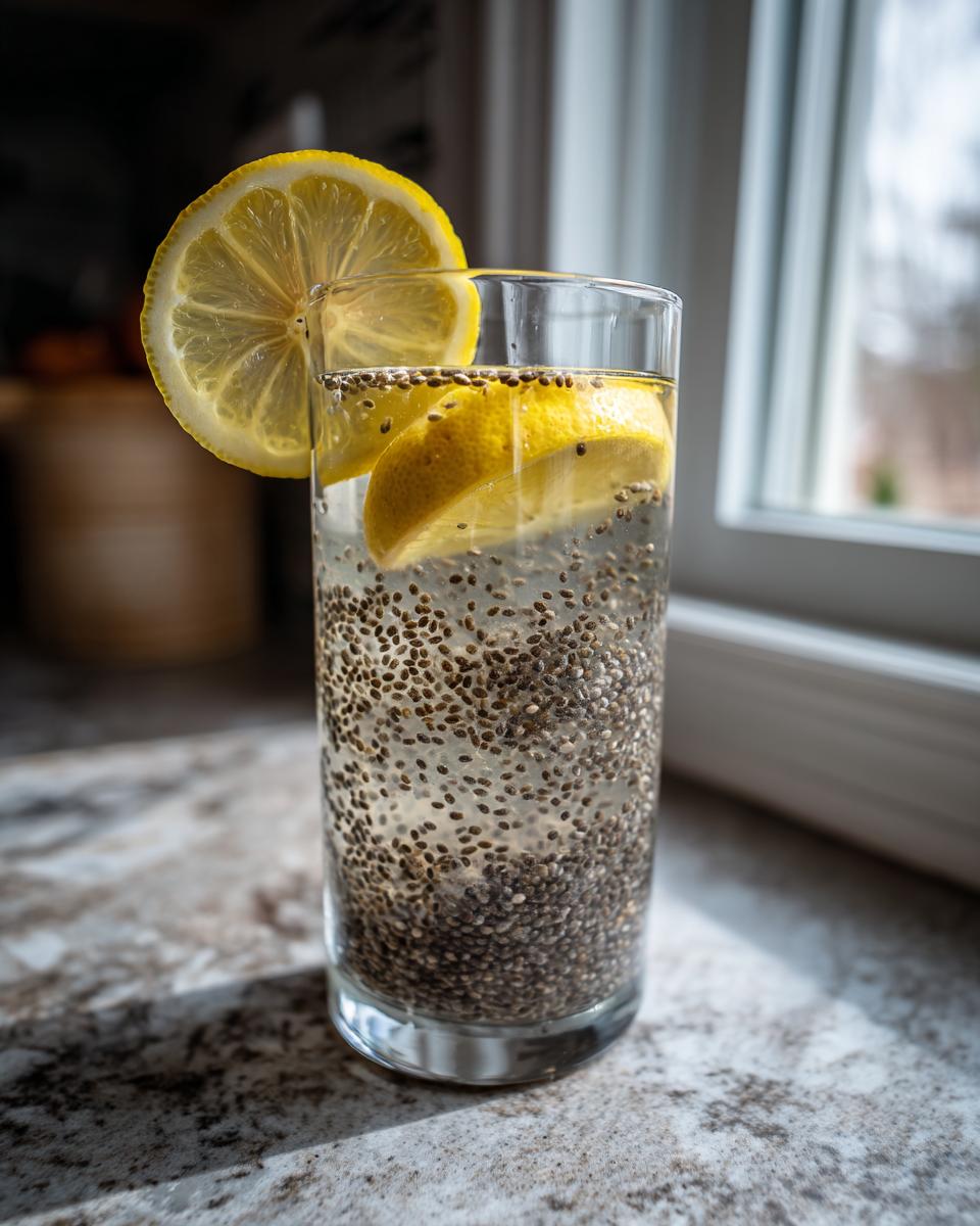 Chia Seed Drink for a Healthy Boost - detail 1