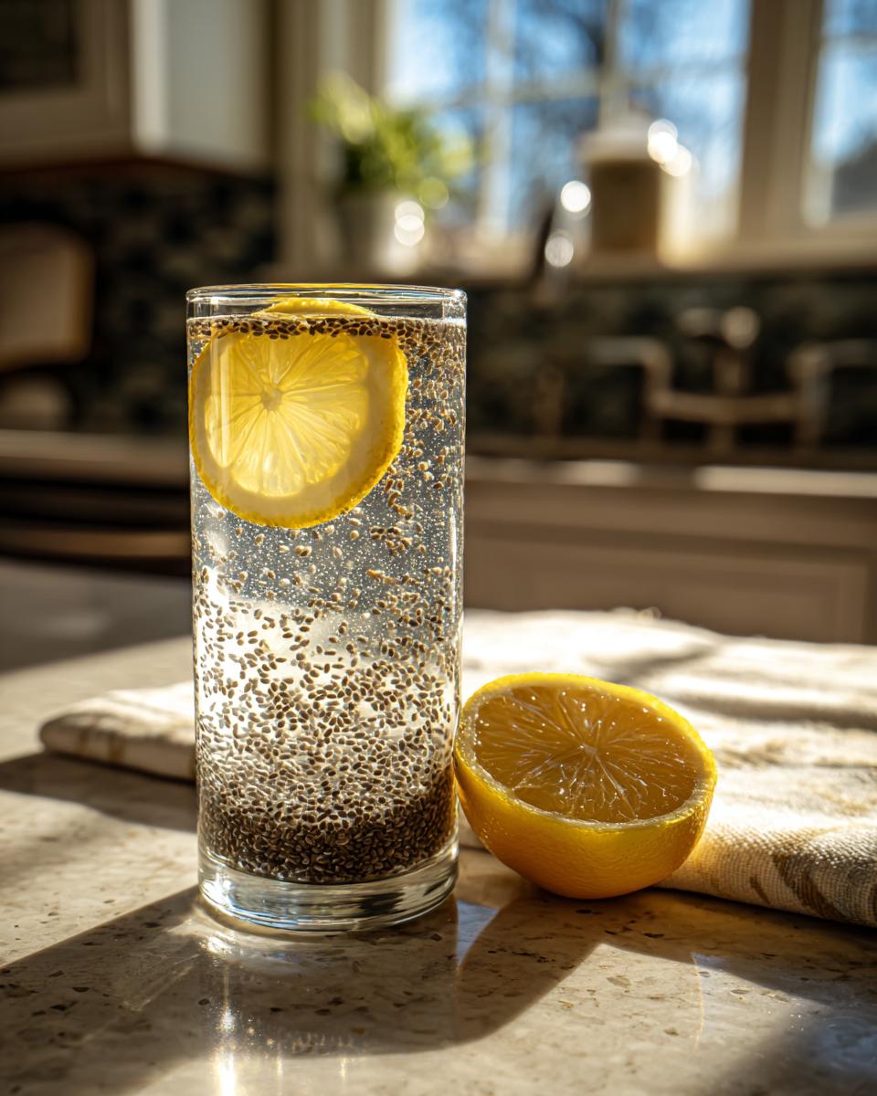 Chia Seed Drink for a Healthy Boost - detail 3