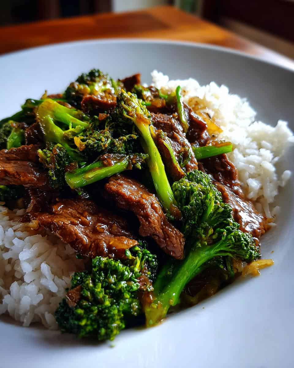 Chinese Beef and Broccoli (One Pan Take-Out) - detail 2