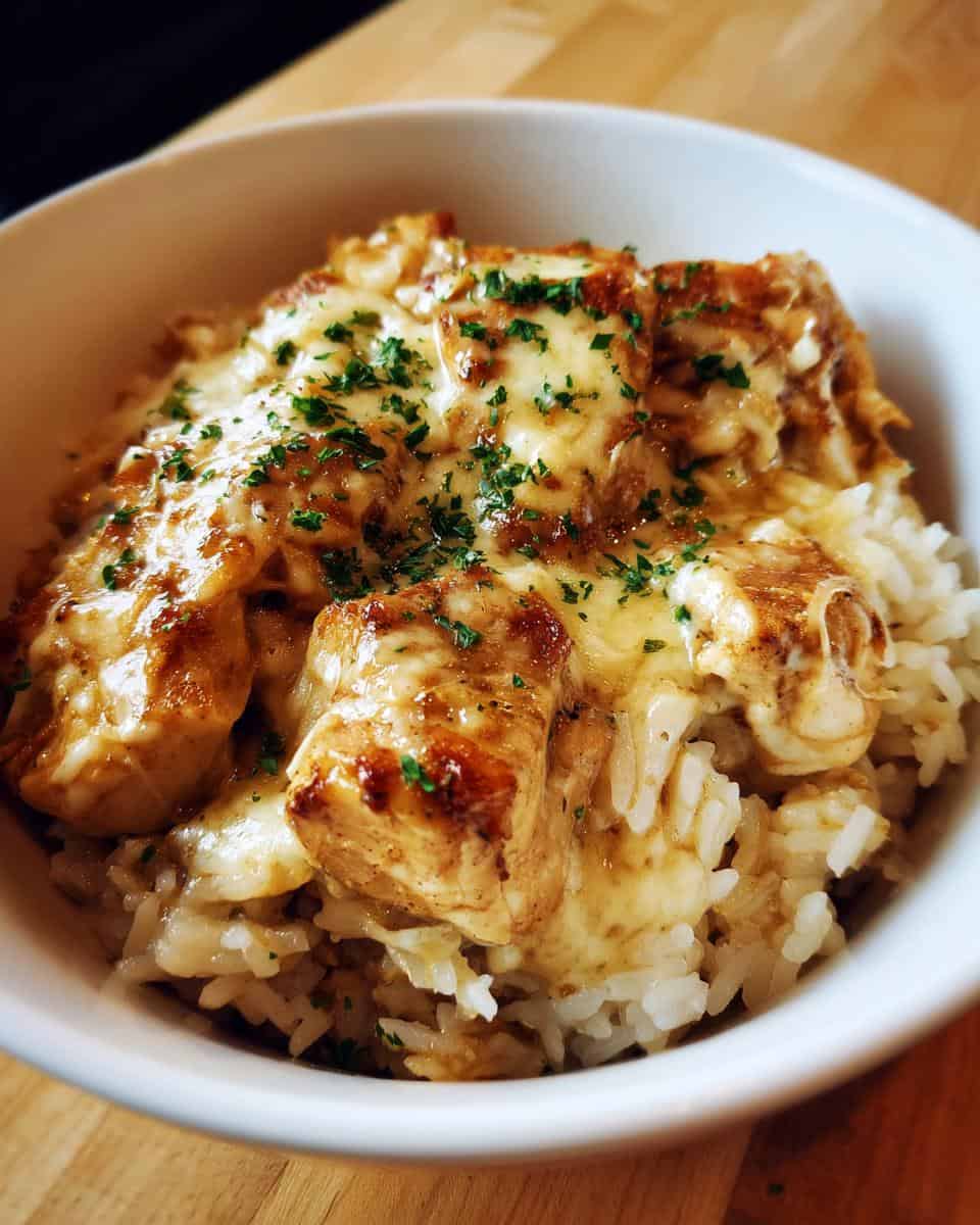 Creamy French Onion Chicken and Rice Recipe - detail 3