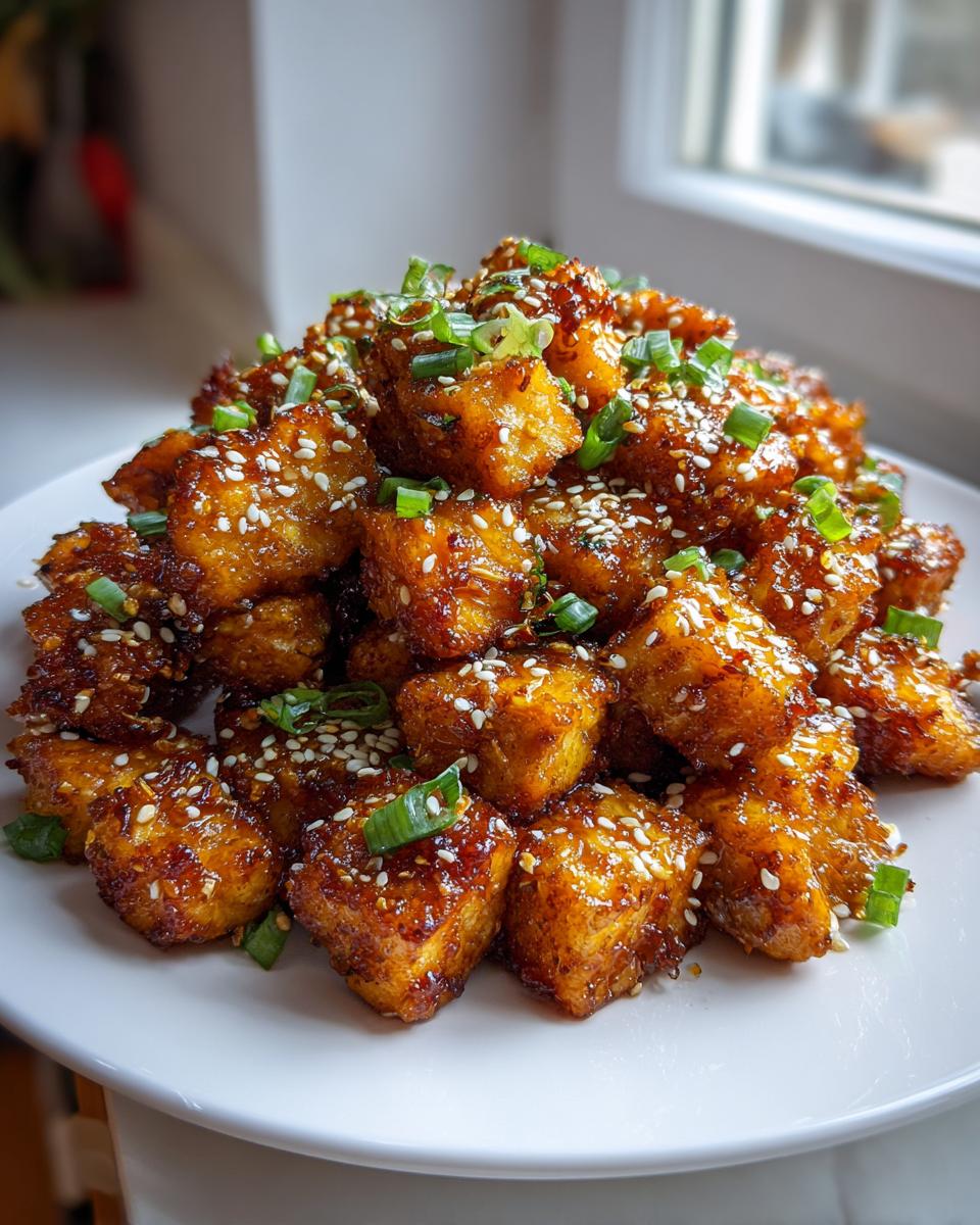 Crispy Honey Garlic Tofu - detail 1