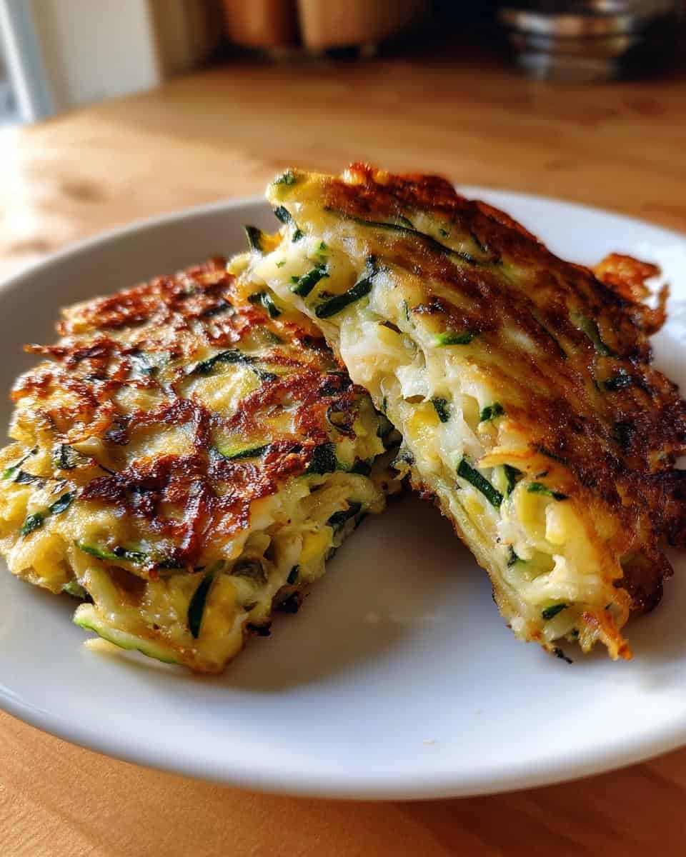 Crispy Zucchini Fritters Recipe - Quick & Delicious 30-Minute Appetizer - detail 1