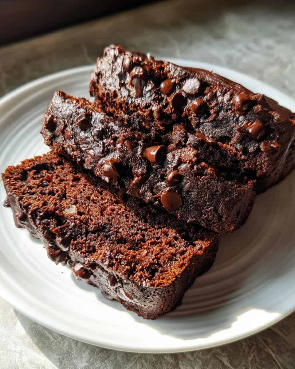 Double Chocolate Zucchini Bread - detail 1