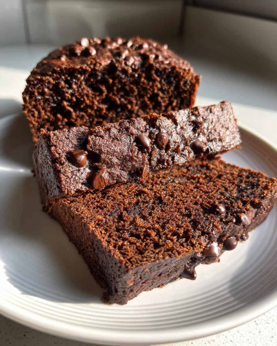 Double Chocolate Zucchini Bread - detail 3